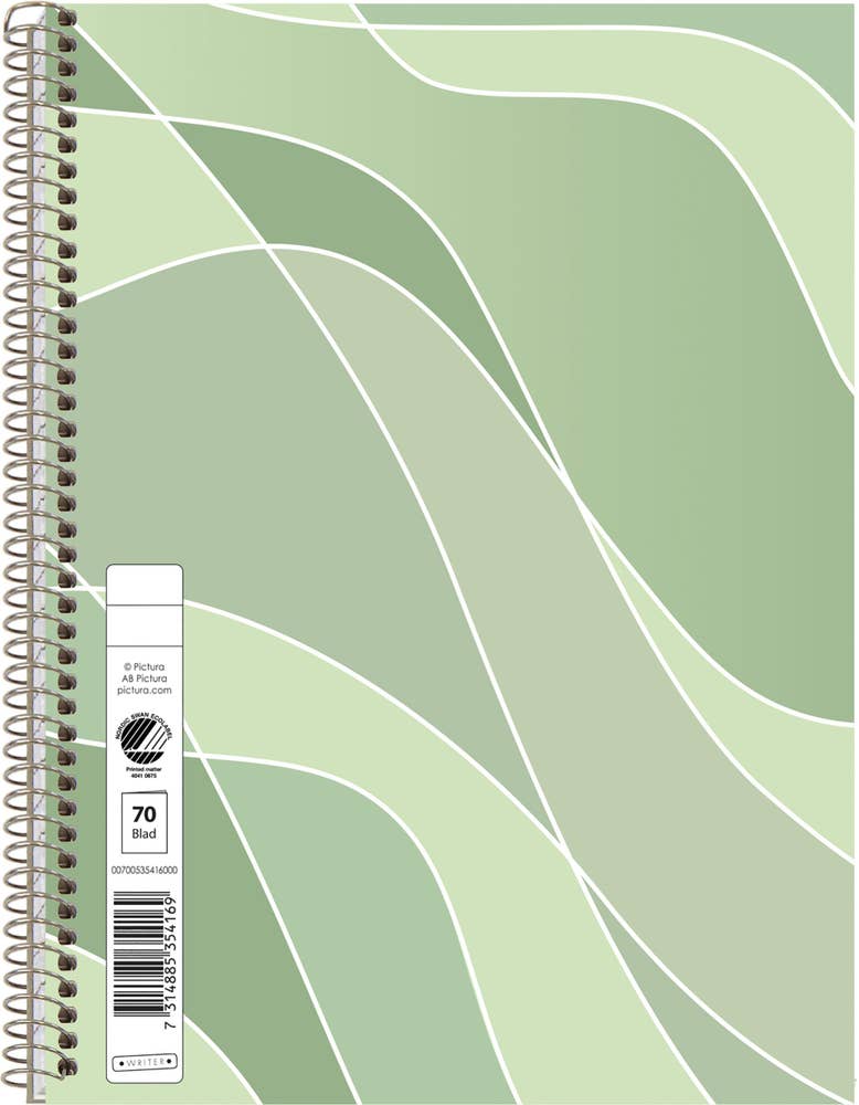 Writer Kollegieblock A5 Linjerat