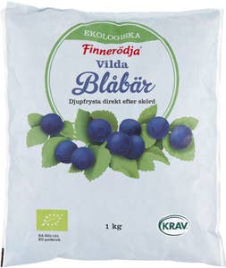Finnerödja Vilda Blåbär EKO/KRAV Fryst