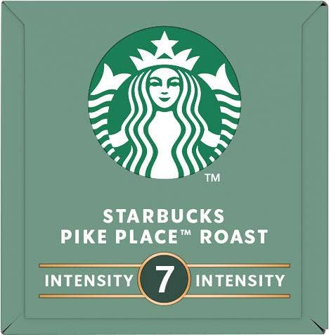 STARBUCKS Pike Place Roast 7 Kaffekapslar