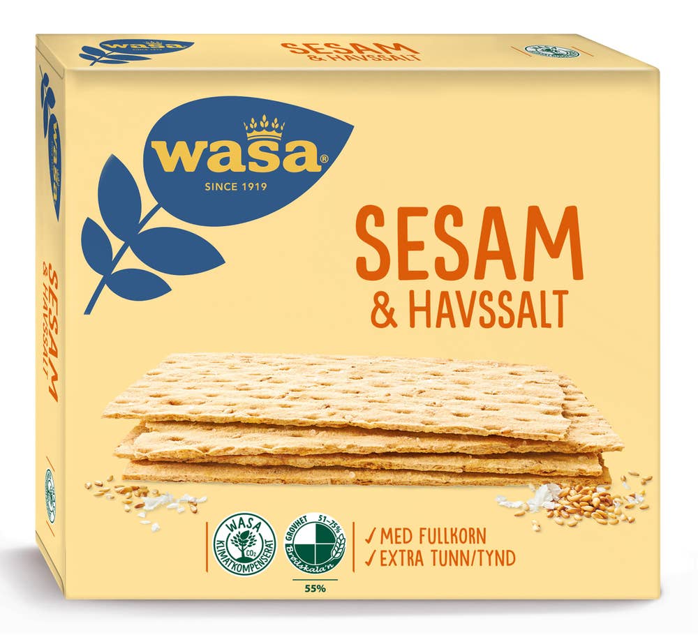 Wasa Knäckebröd Sesam & Havssalt