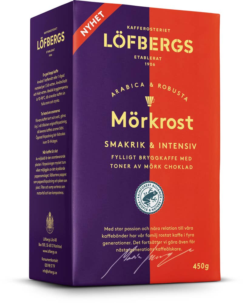 Löfbergs Bryggkaffe Mörkrost