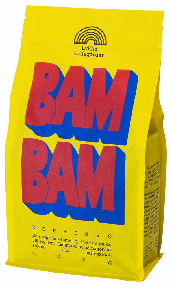 Lykke Kaffegårdar BAM BAM Hela Bönor