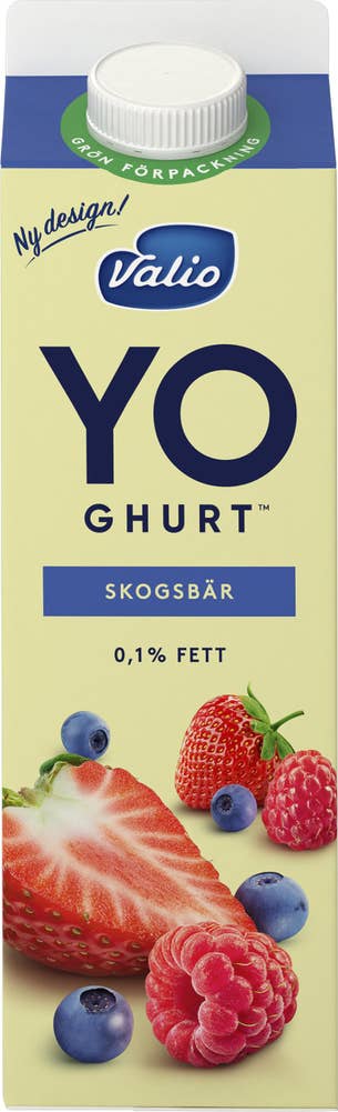 Valio YO-ghurt Skogsbär 0,1%