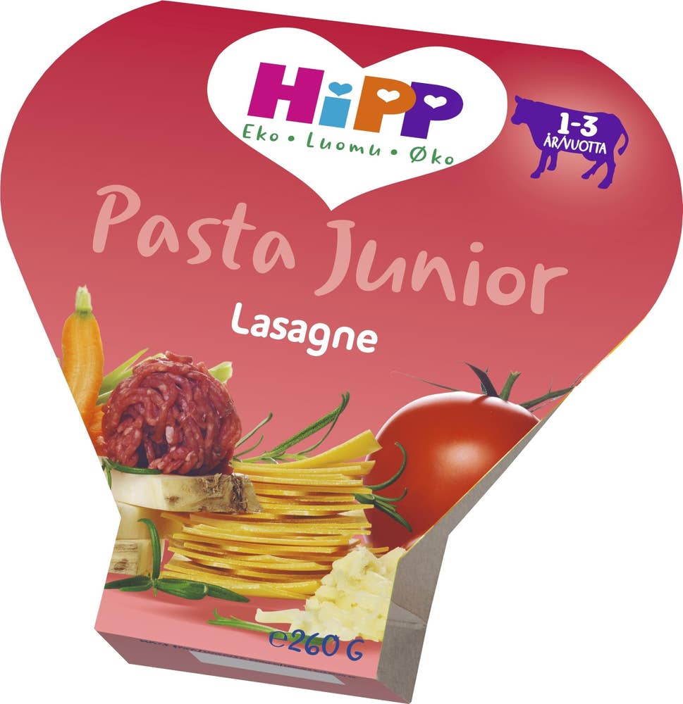 Ej sorterad Lasagne 1-3År Hipp