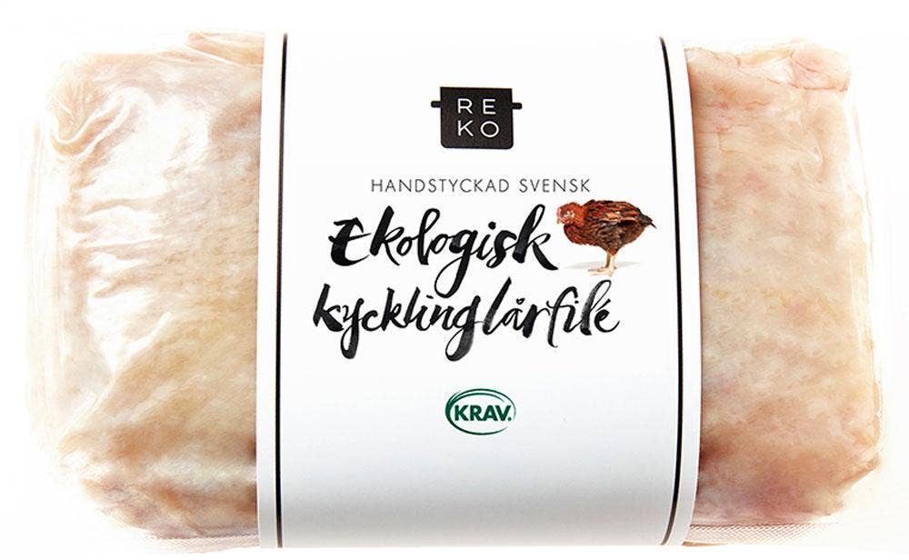 Reko Kycklinglårfilé Fryst EKO/KRAV