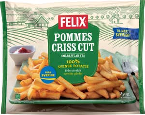 Felix Pommes Criss Cut Fryst
