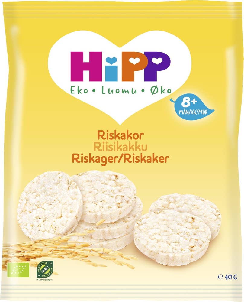 Ej sorterad Riskakor Hipp