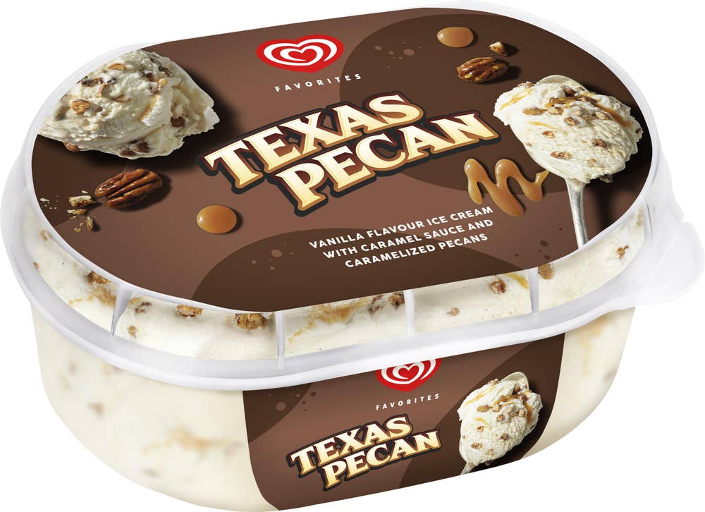 Heartbrand Glass Texas Pecan