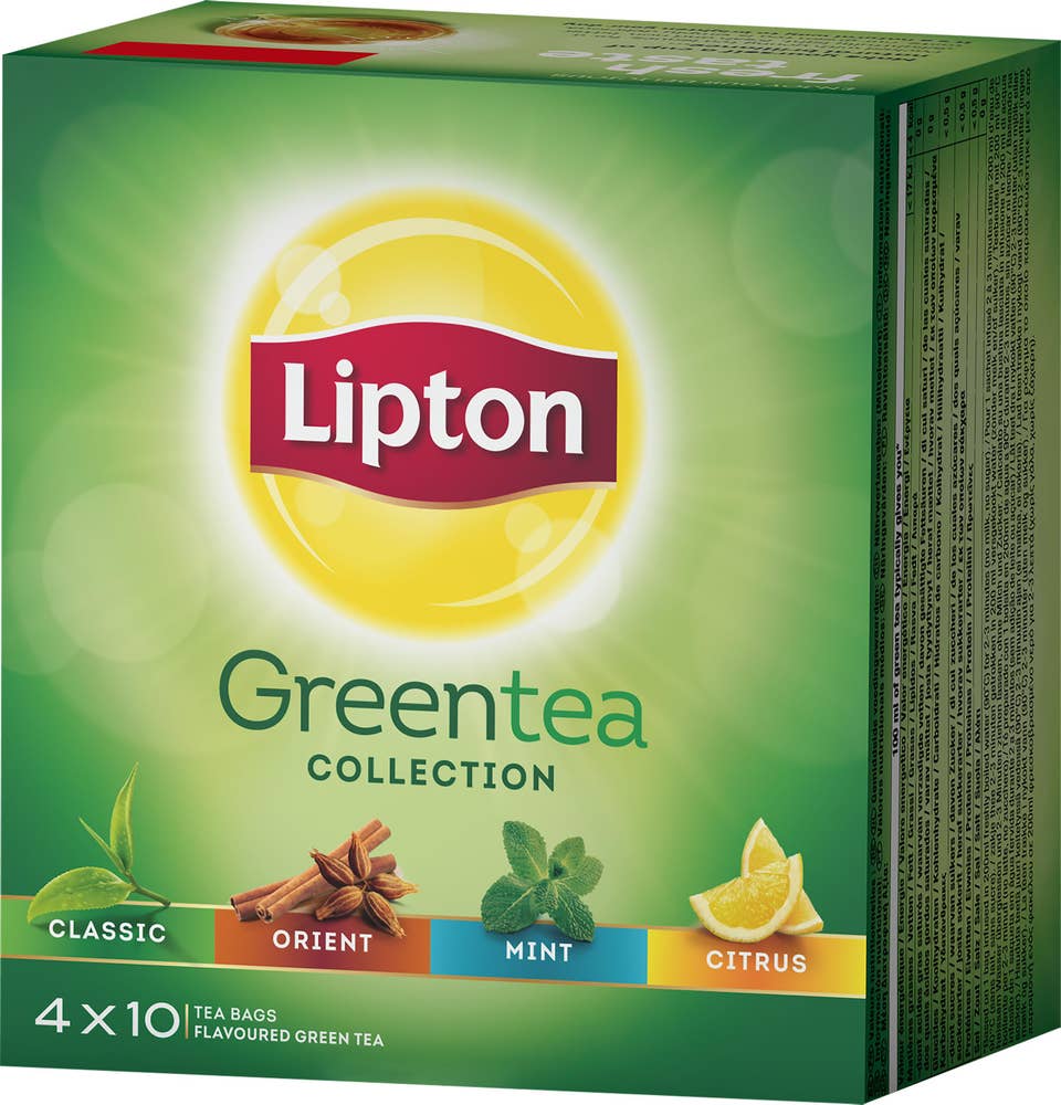 Ej sorterad Vp Clear Green 40-p Lipton