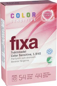 Fixa Tvättmedel Sensitive Color Parfymfri