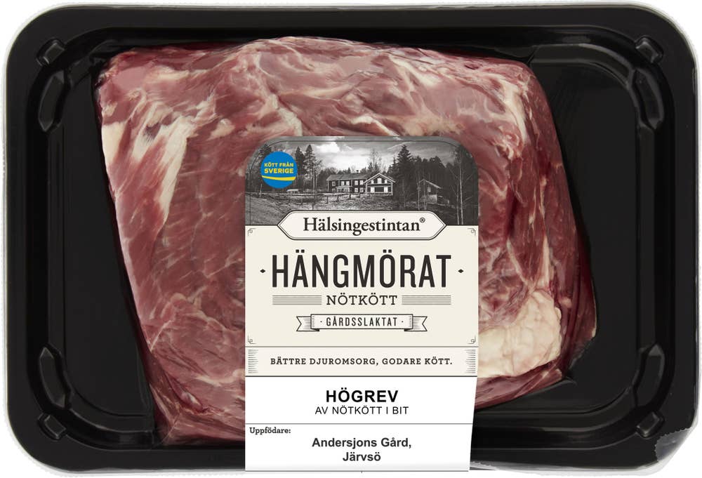 Hälsingestintan Högrev Gårdsslaktat ca Hälsingestintan