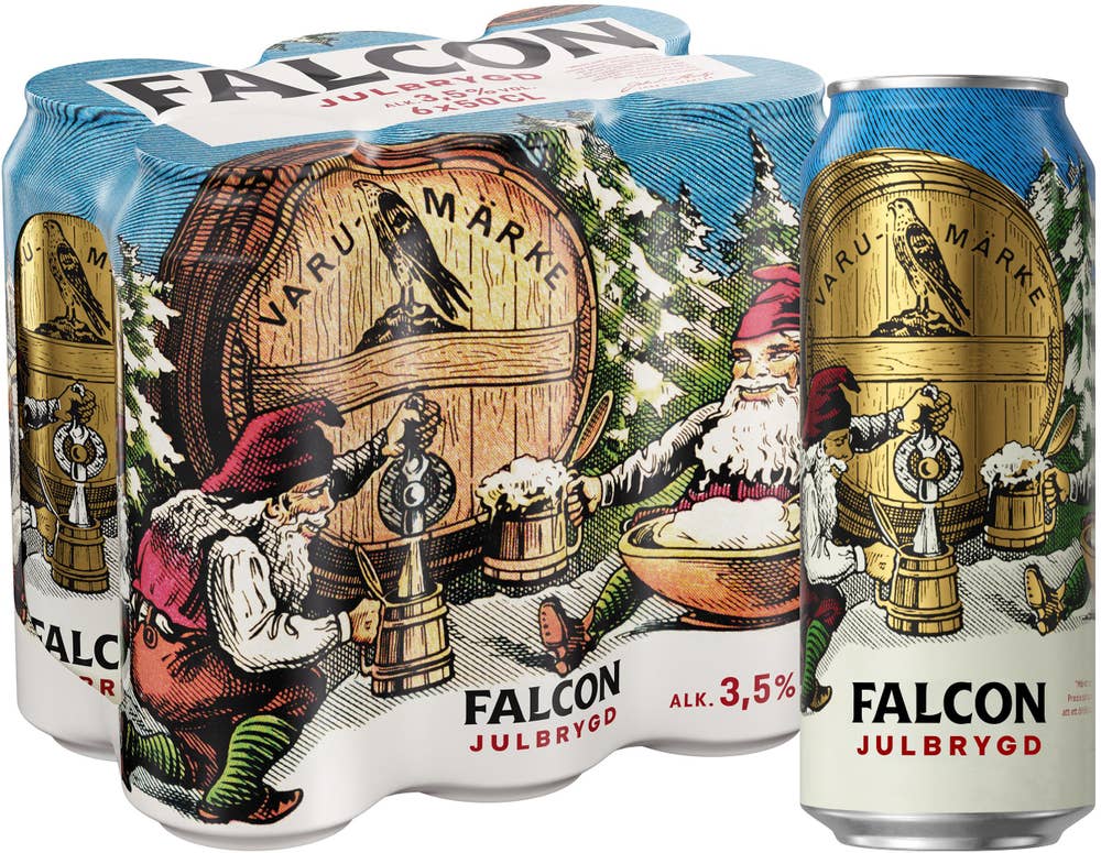 Falcon Julöl 3,5% 6x50cl