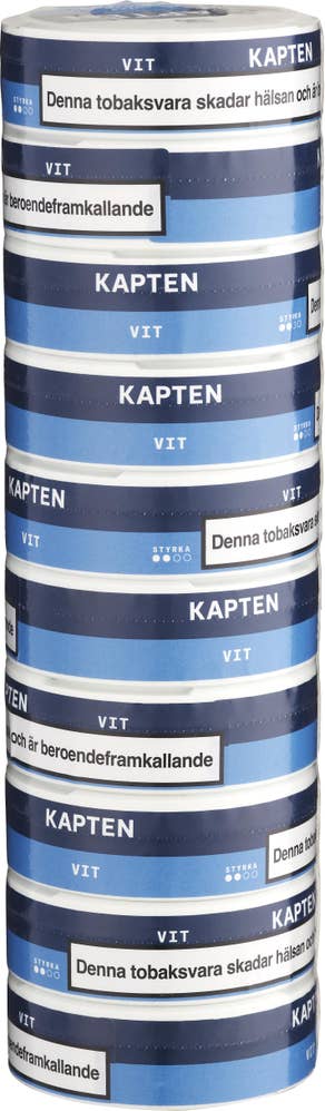 Kapten Vit Stock