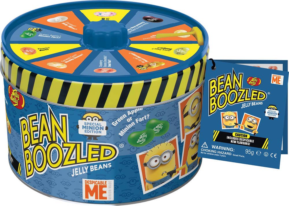 Jelly Belly Beans Bean Boozled Spinner Tin Minion Jelly Belly Beans
