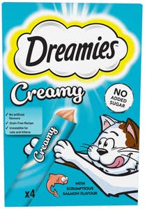 Dreamies Kattgodis Creamy Salmon