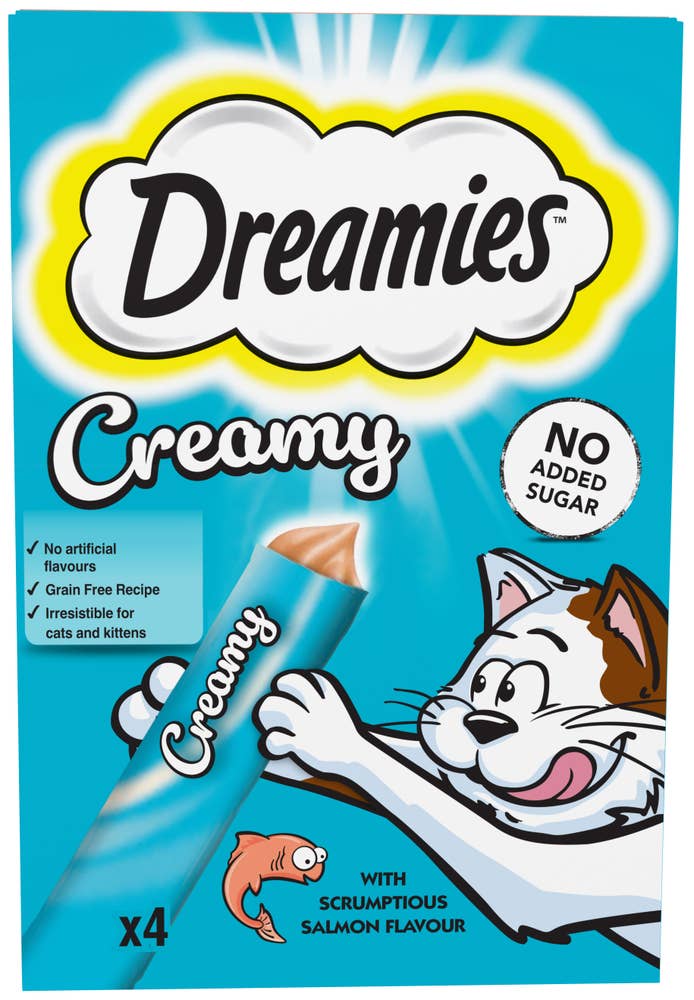 Dreamies Kattgodis Creamy Salmon