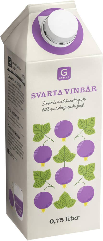 Garant Svartvinbärsdryck