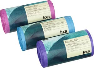 Fixa Avfallspåse Extra Starka Osorterade Färger 30L