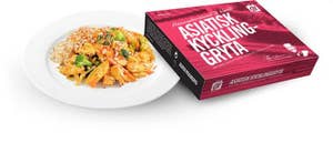 GI-boxen Asiatisk Kycklingwok Fryst