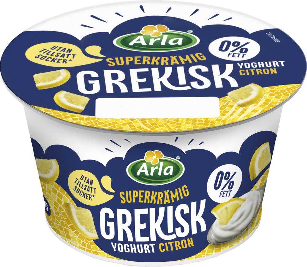 Grekisk Yoghurt Citron 0,2%