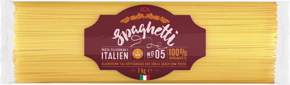Ej sorterad Spaghetti Ica Italia