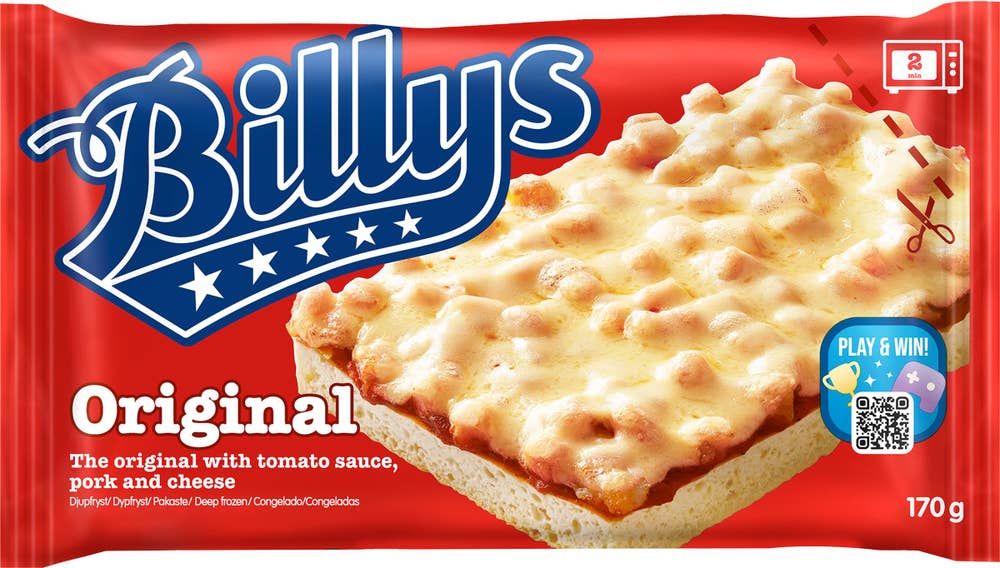 Billys Pan Pizza Original Fryst