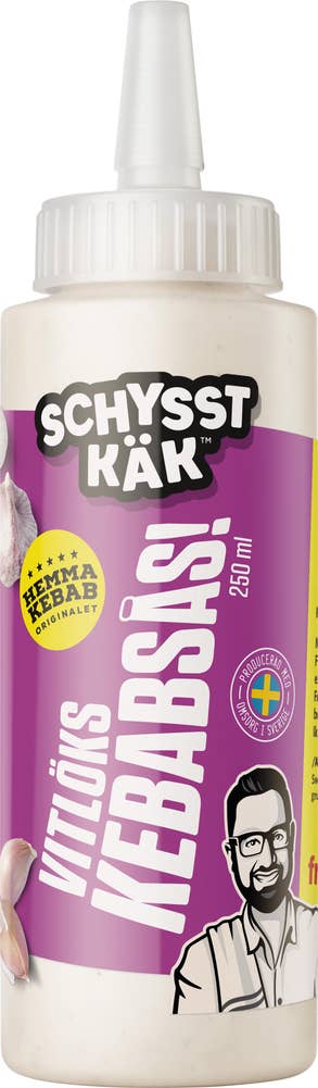 Schysst Käk Vitlökskebabsås