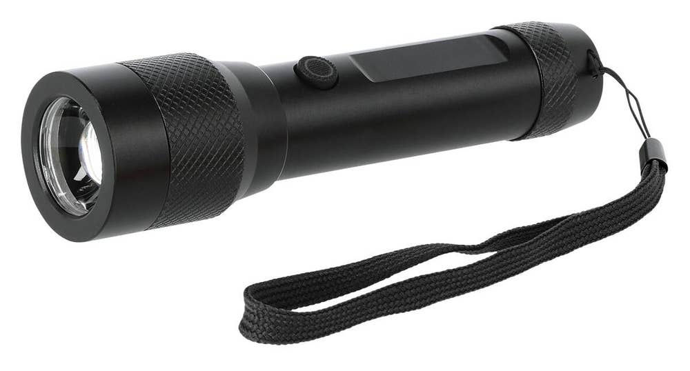 Clas Ohlson Ficklampa Svart LED Clas Ohlson