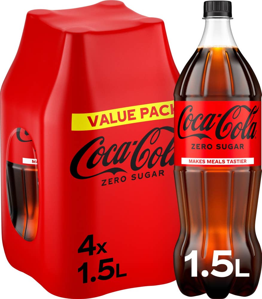 Coca-Cola Zero Sugar 4x1,5L