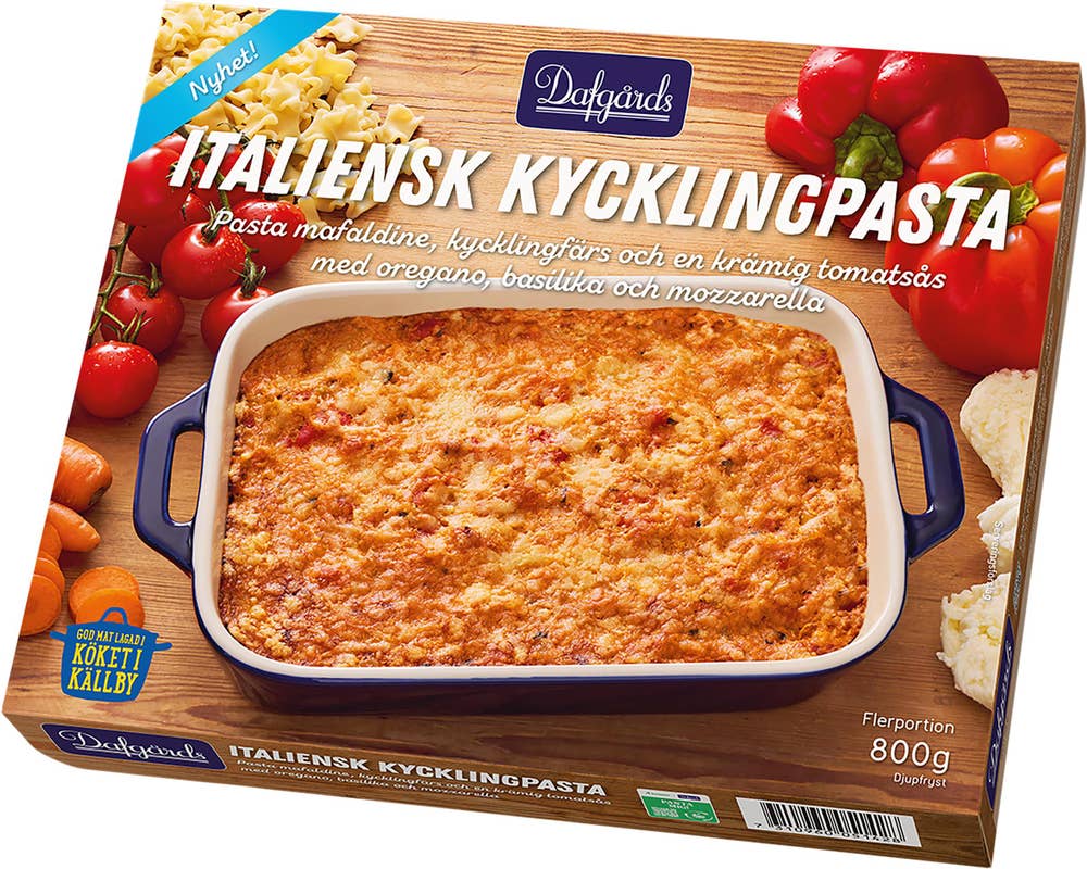 Dafgårds Italiensk Kycklingpasta Fryst