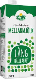Arla® Mellanmjölk Lång Hållbarhet 1,5%