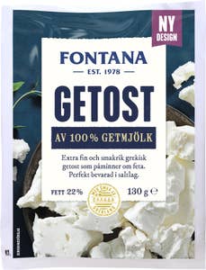 Fontana Getost 100% Getmjölk