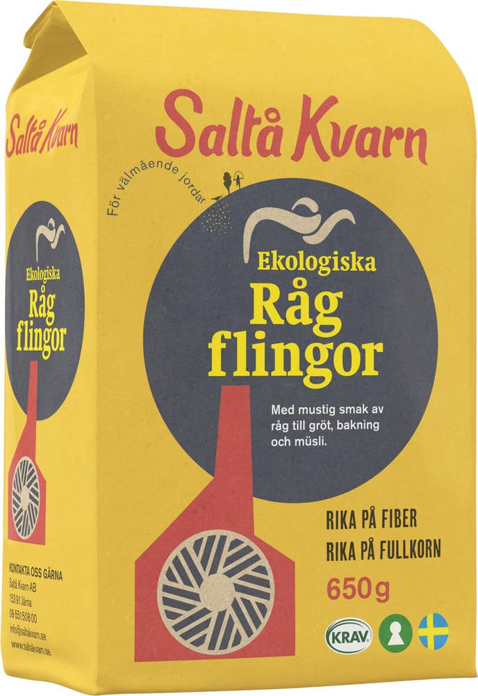 Rågflingor EKO/KRAV