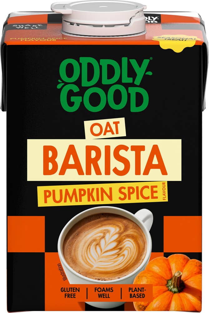 Oddlygood® Barista Pumpkin Spice Havredryck Glutenfri 3%