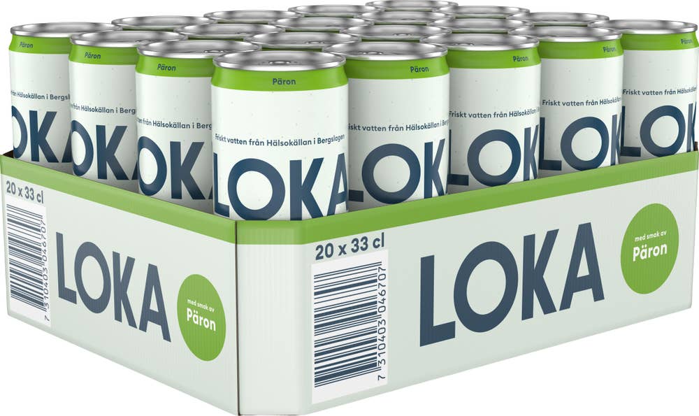 Loka Päron Flak 20x33cl