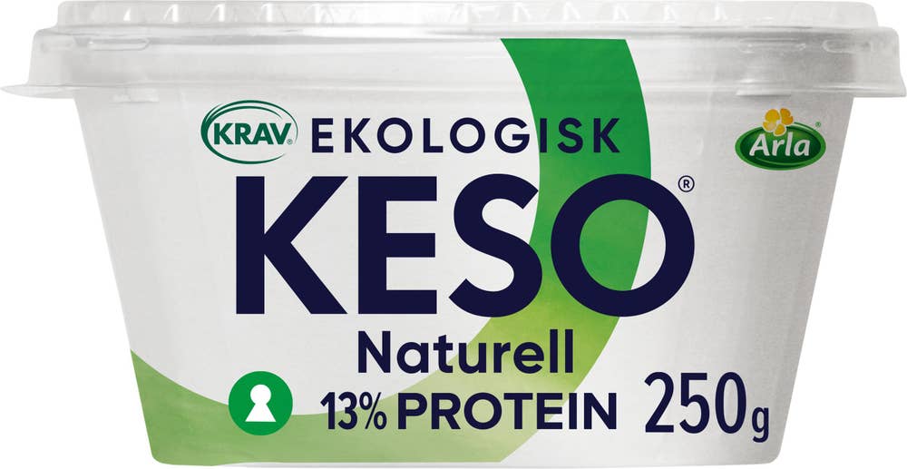 KESO® Cottage Cheese Naturell Protein 4% EKO/KRAV