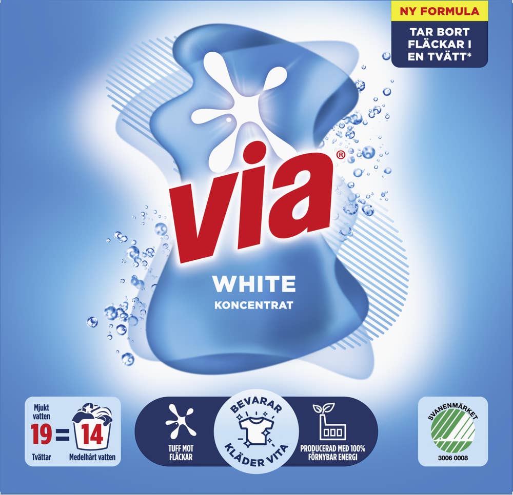Via Tvättmedel White