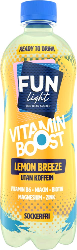 Fun Light Vitamindryck Lemon Breeze Drickfärdig