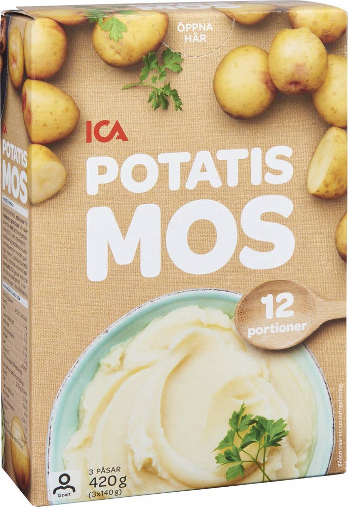 Ej sorterad Potatismos Ica