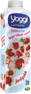 Yoggi® Yoghurt Mini Laktosfri 0,1% Jordgubb