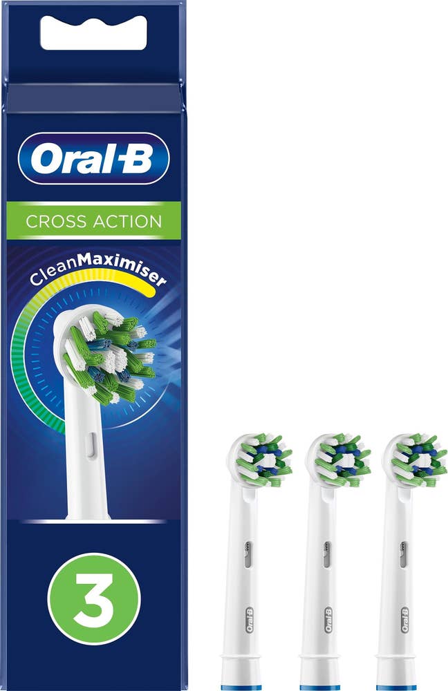 Oral-B Eltandborsthuvud Cross Action Refill