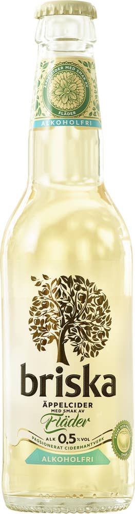 Briska Fläder Alkoholfri 0,5%