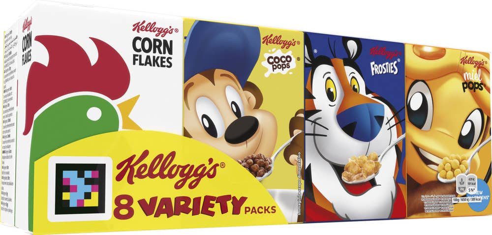 Kellogg's Variety Pack Blandade små paket Kellogg's