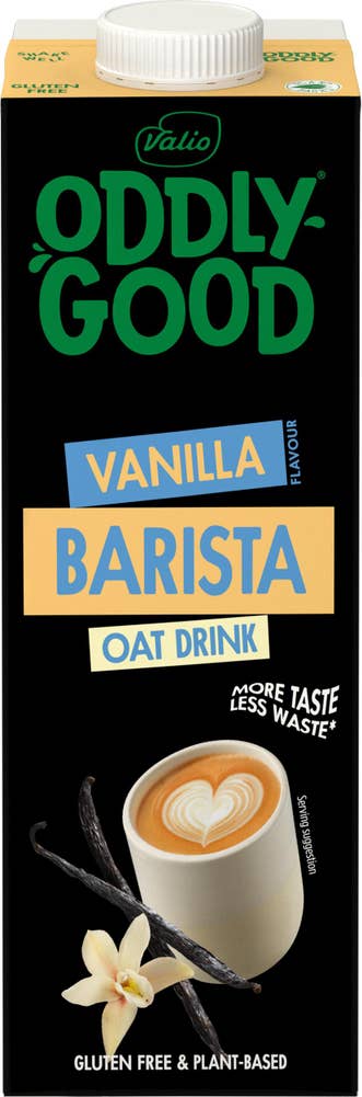 Oddlygood® Barista Vanilj Glutenfri Havredryck 3%
