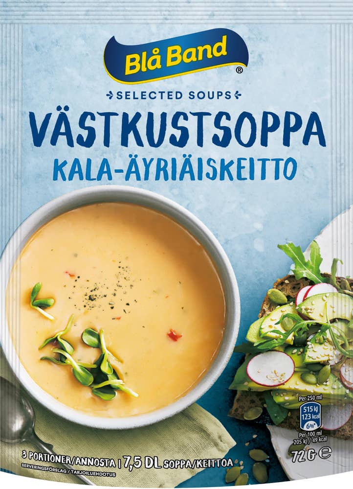 Blå Band Västkustsoppa