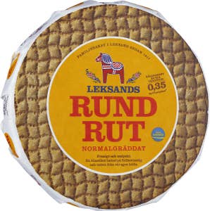 Leksands Knäckebröd Rundrut Normalgräddat