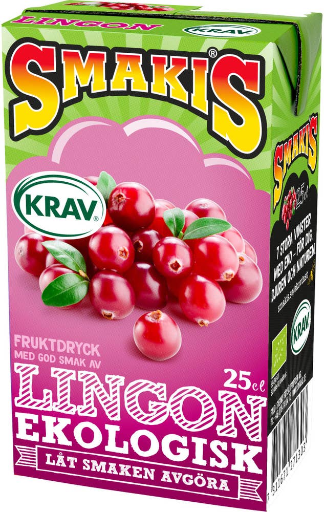 Smakis Lingdondryck EKO/KRAV