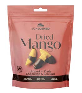 SUNLUSHED Torkad Mango med Mörk Choklad & Havssalt