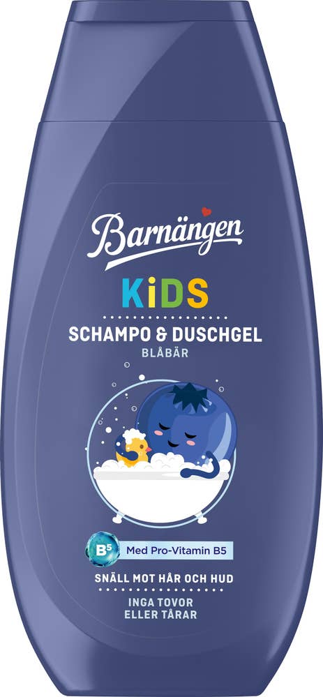 Barnängen Kids Schampo & Dushgel Blåbär