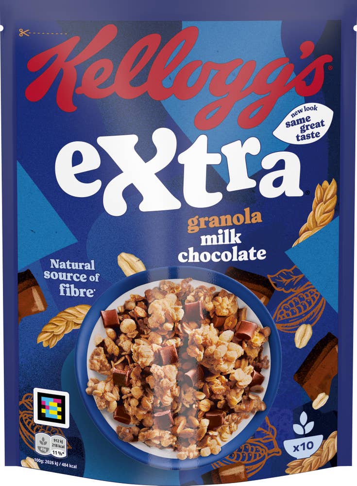 Kellogg's Granola Extra Milk Choco